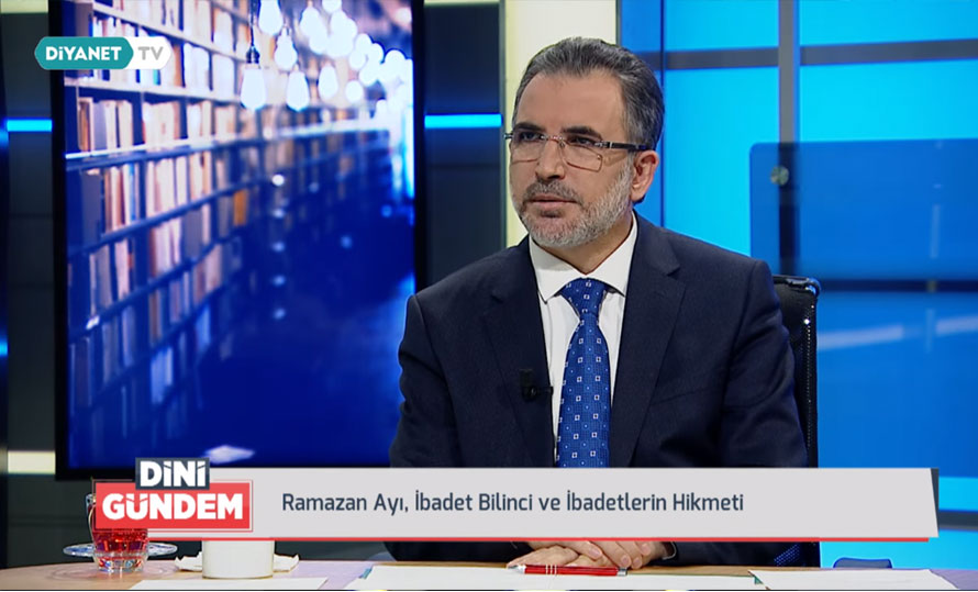 Dini Gündem’de “Ramazan Ayı, İbadet Bilinci ve İbadetlerin Gayesi” konusu konuşuldu.