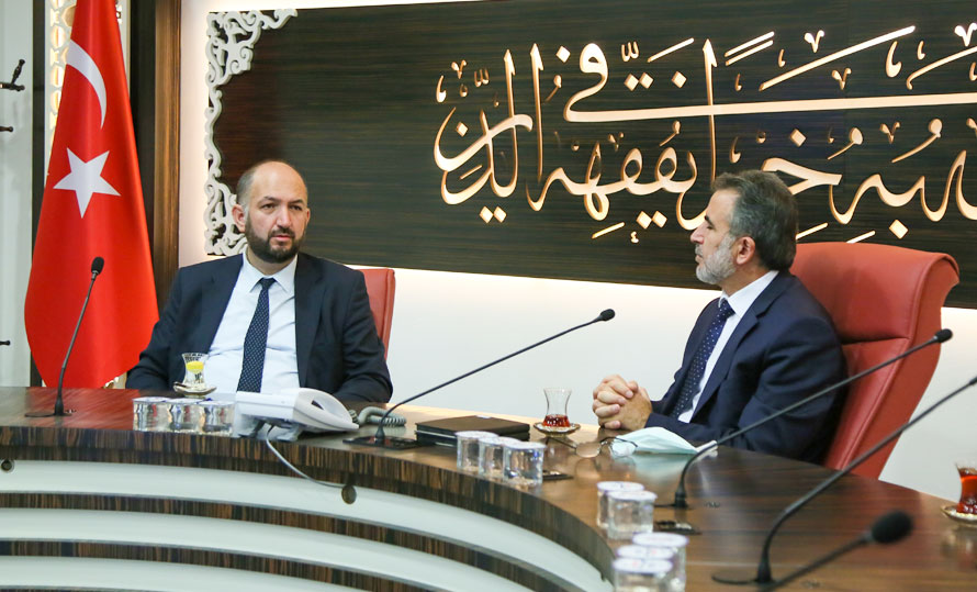 Bulgaristan Cumhuriyeti Müslümanları Diyaneti Yüksek İslam Şurası Başkanından Din İşleri Yüksek Kuruluna Ziyaret