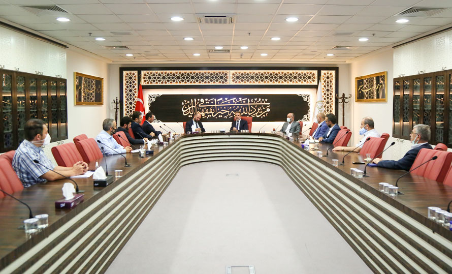 Bulgaristan Cumhuriyeti Müslümanları Diyaneti Yüksek İslam Şurası Başkanından Din İşleri Yüksek Kuruluna Ziyaret