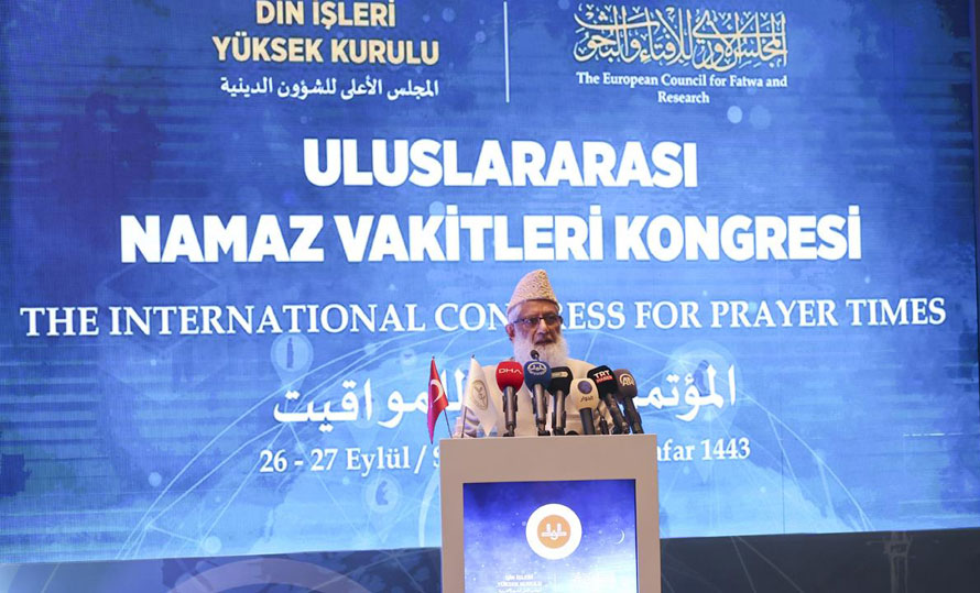 Uluslararası Namaz Vakitleri Kongresi Başladı