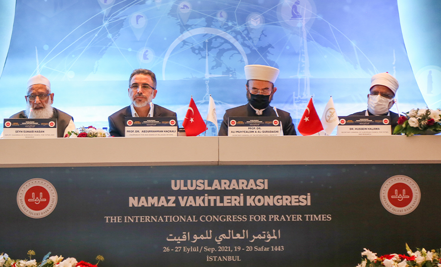 Uluslarası Namaz Vakitleri Kongresi Sonuç Bildirgesi Yayımlandı