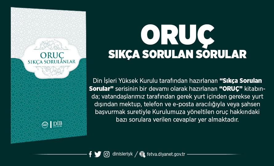 Oruçla İlgili Sıkça Sorulan Sorular