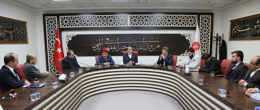 Tunus eski Din İşleri Bakanı Prof. Dr. Noureddin KHADİMİ Din İşleri Yüksek Kurulu’nu ziyaret etti
