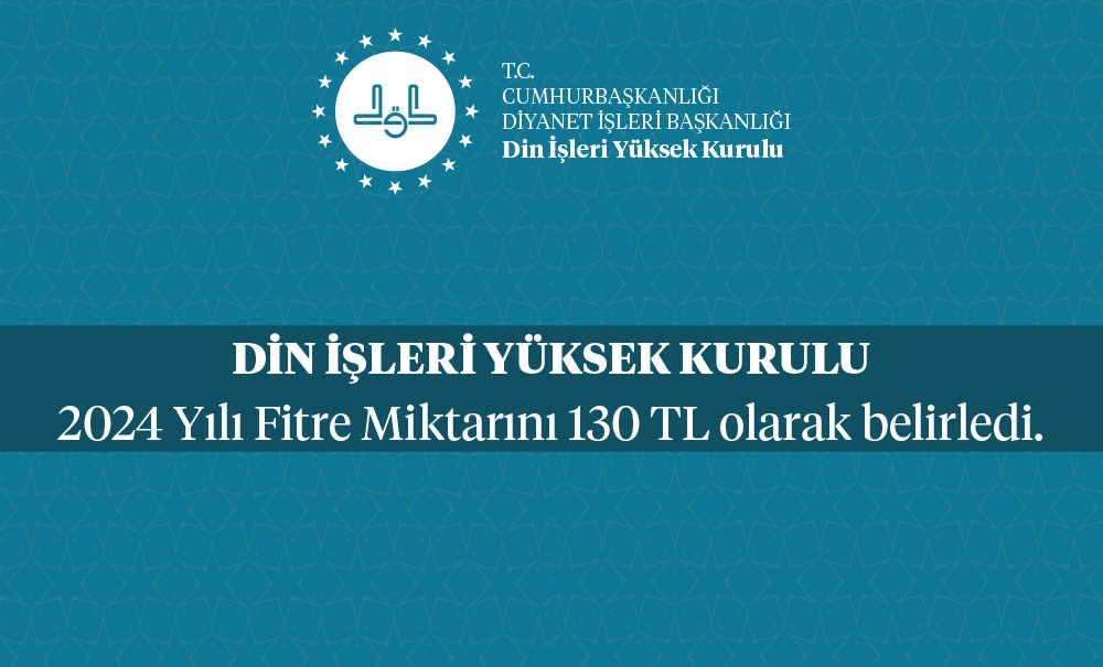 2024 Yılı Fitre Miktarı