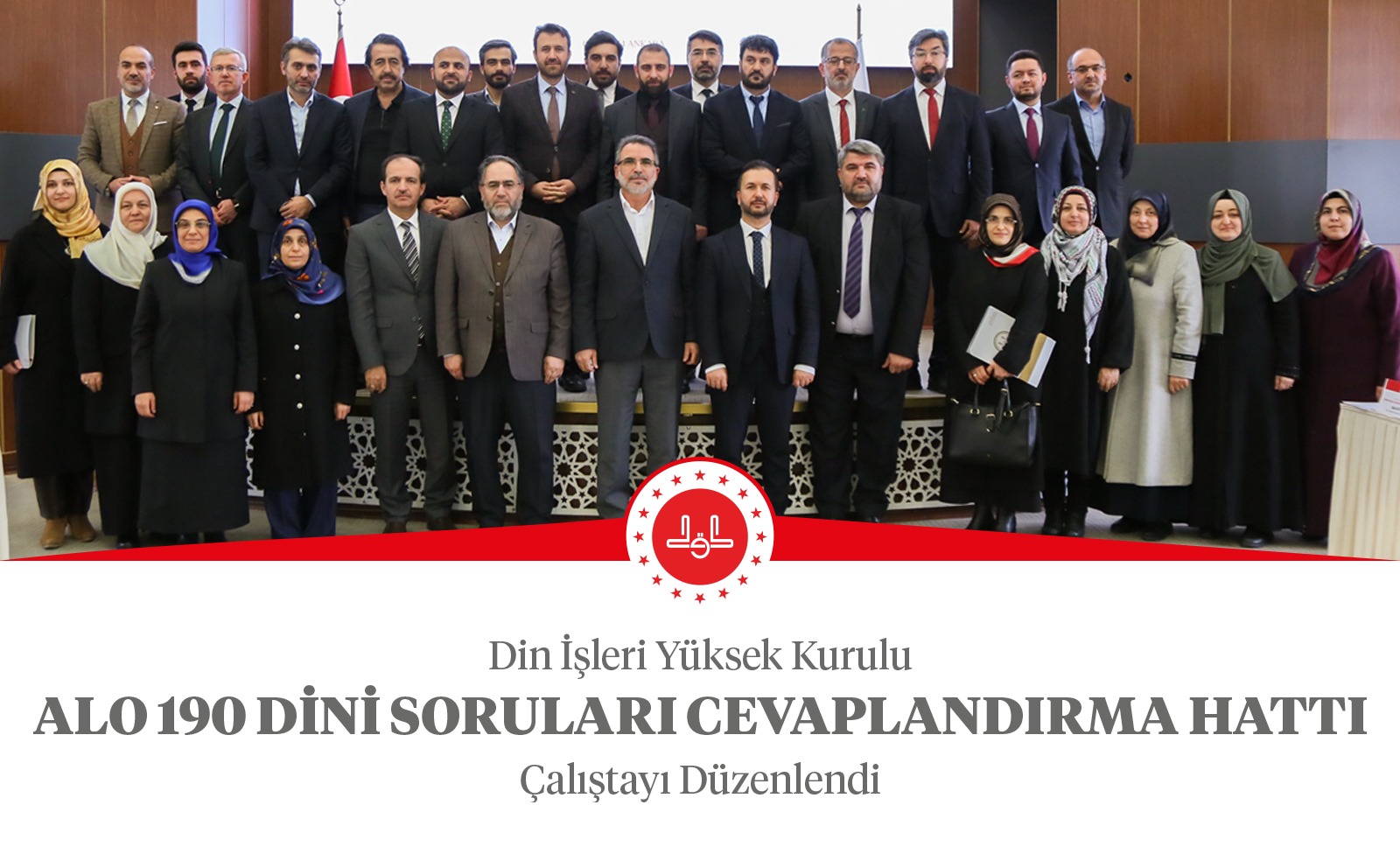Alo 190 Dini Soruları Cevaplandırma (Fetva) Hattı Çalıştayı