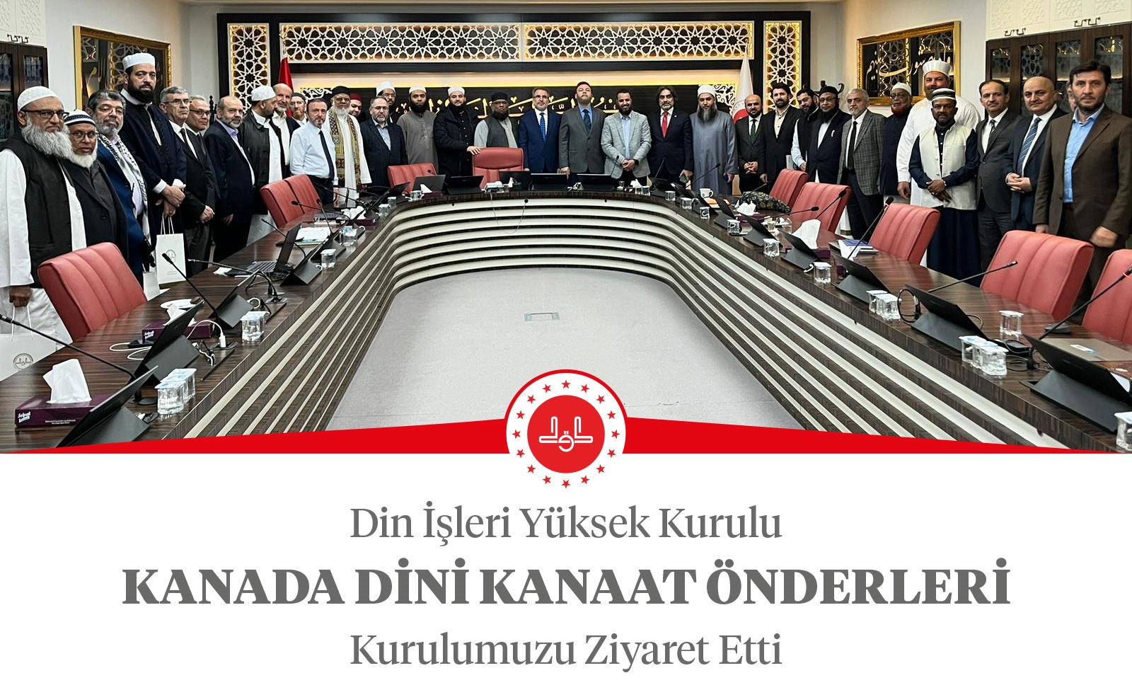 Kanada Dini Kanaat Önderleri Din İşleri Yüksek Kurulu’nu Ziyaret etti